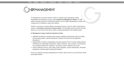 Desktop Screenshot of gtmanagement.com.au